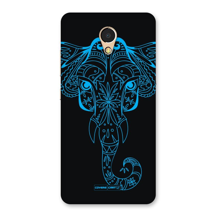 Blue Elephant Ethnic Back Case for Lenovo P2