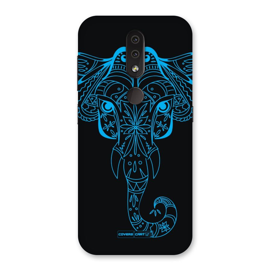 Blue Elephant Ethnic Back Case for Nokia 4.2