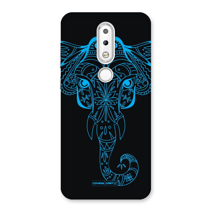 Blue Elephant Ethnic Back Case for Nokia 6.1 Plus
