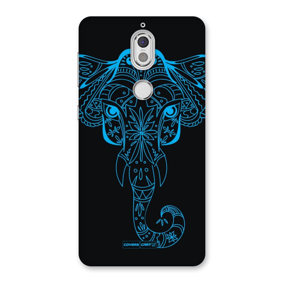 Blue Elephant Ethnic Back Case for Nokia 7