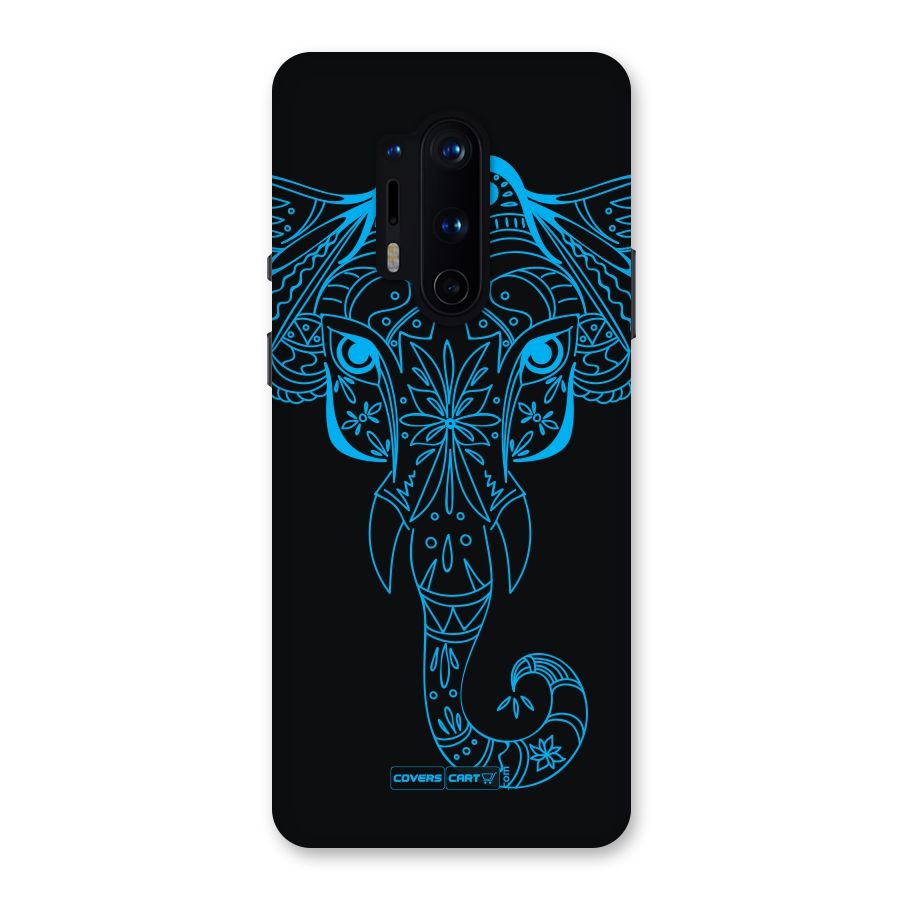 Blue Elephant Ethnic Back Case for OnePlus 8 Pro