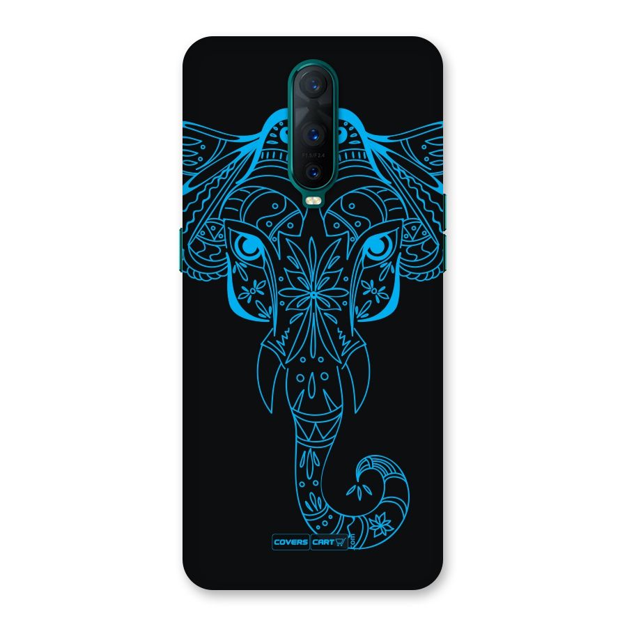 Blue Elephant Ethnic Back Case for Oppo R17 Pro