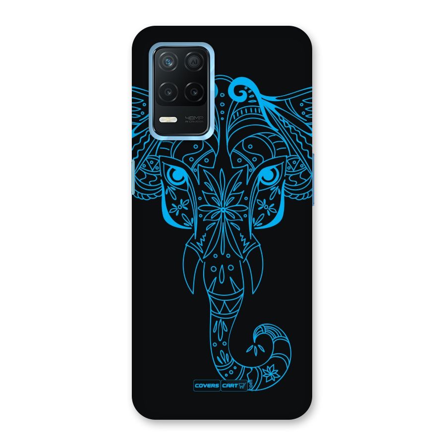 Blue Elephant Ethnic Back Case for Realme 8s 5G