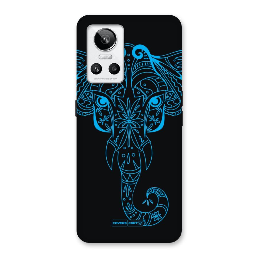 Blue Elephant Ethnic Back Case for Realme GT Neo 3