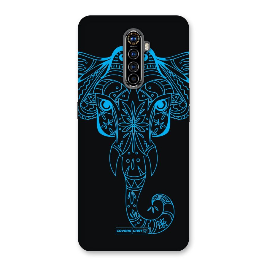 Blue Elephant Ethnic Back Case for Realme X2 Pro