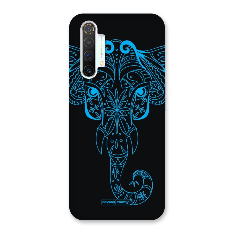 Blue Elephant Ethnic Back Case for Realme X3 SuperZoom