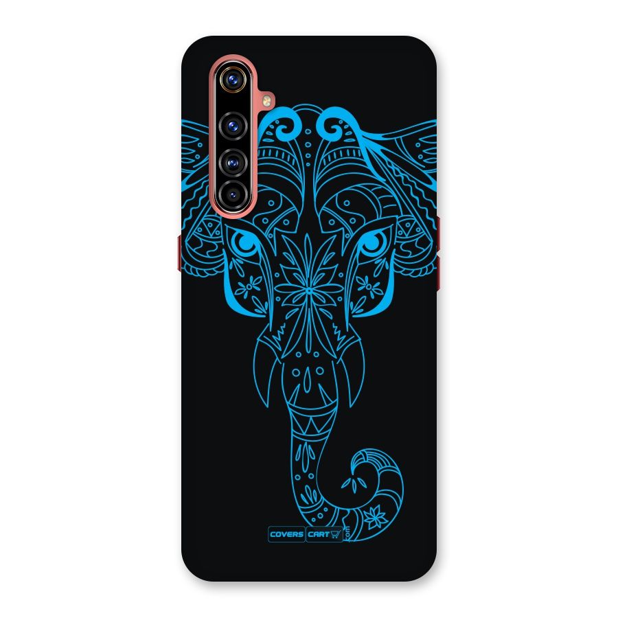 Blue Elephant Ethnic Back Case for Realme X50 Pro