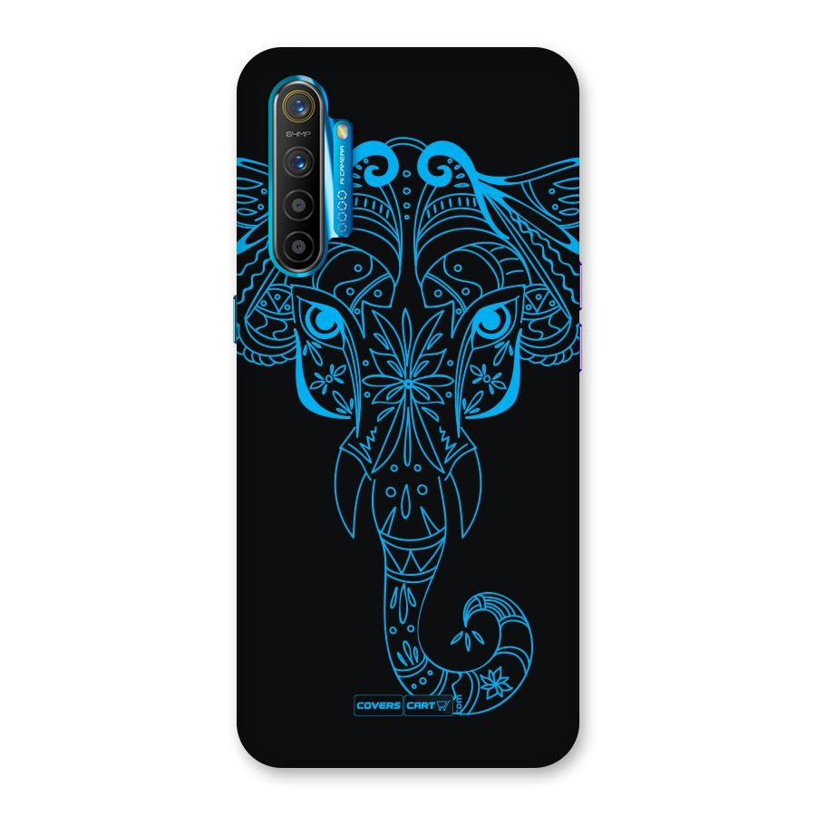 Blue Elephant Ethnic Back Case for Realme XT
