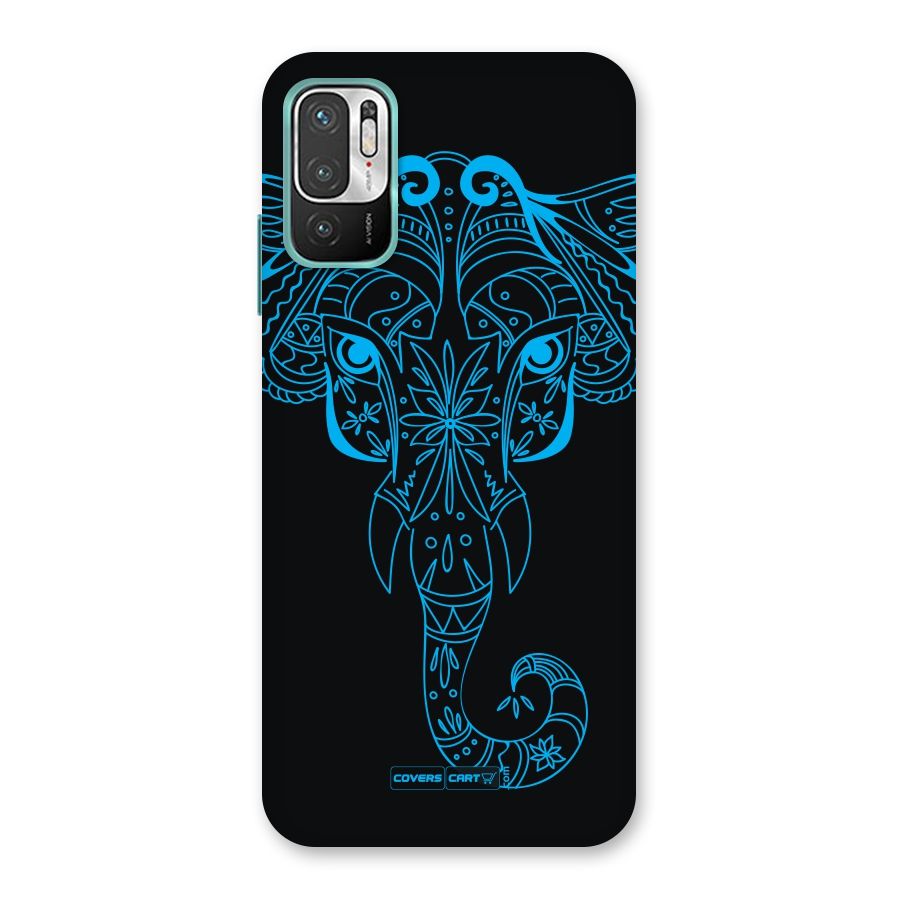 Blue Elephant Ethnic Back Case for Redmi Note 10T 5G