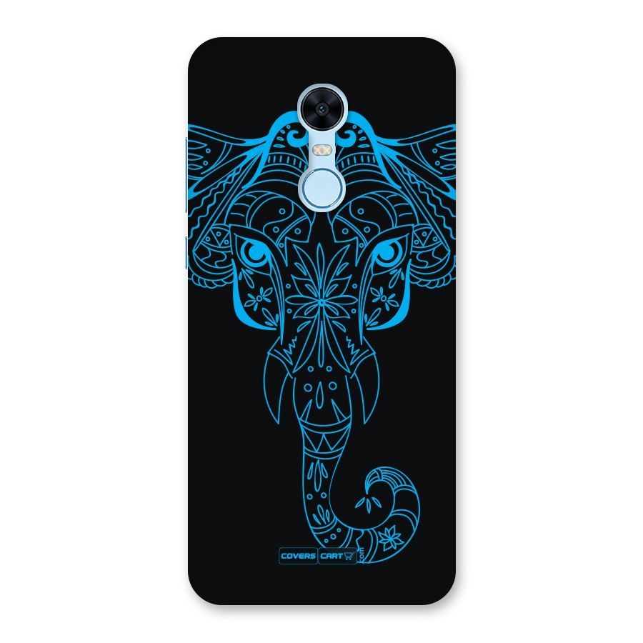 Blue Elephant Ethnic Back Case for Redmi Note 5