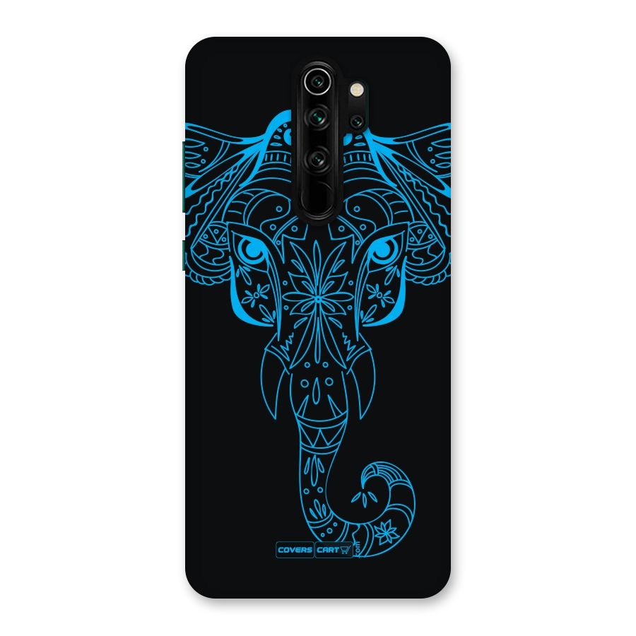 Blue Elephant Ethnic Back Case for Redmi Note 8 Pro