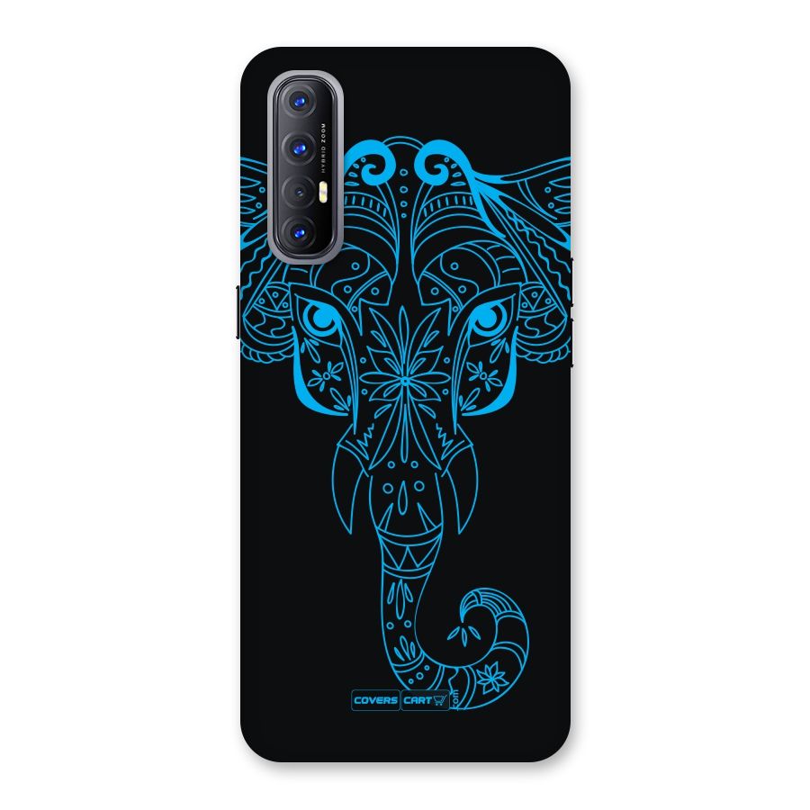 Blue Elephant Ethnic Back Case for Reno3 Pro