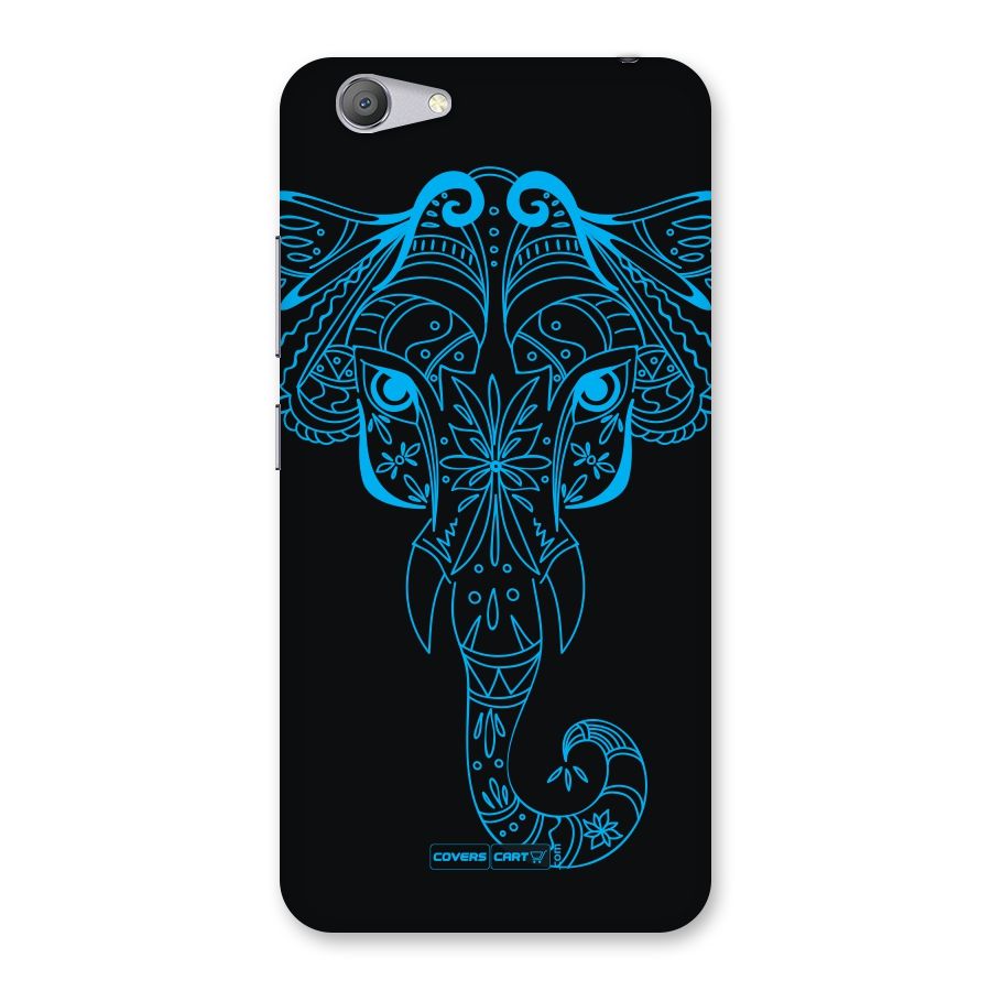 Blue Elephant Ethnic Back Case for Vivo Y53