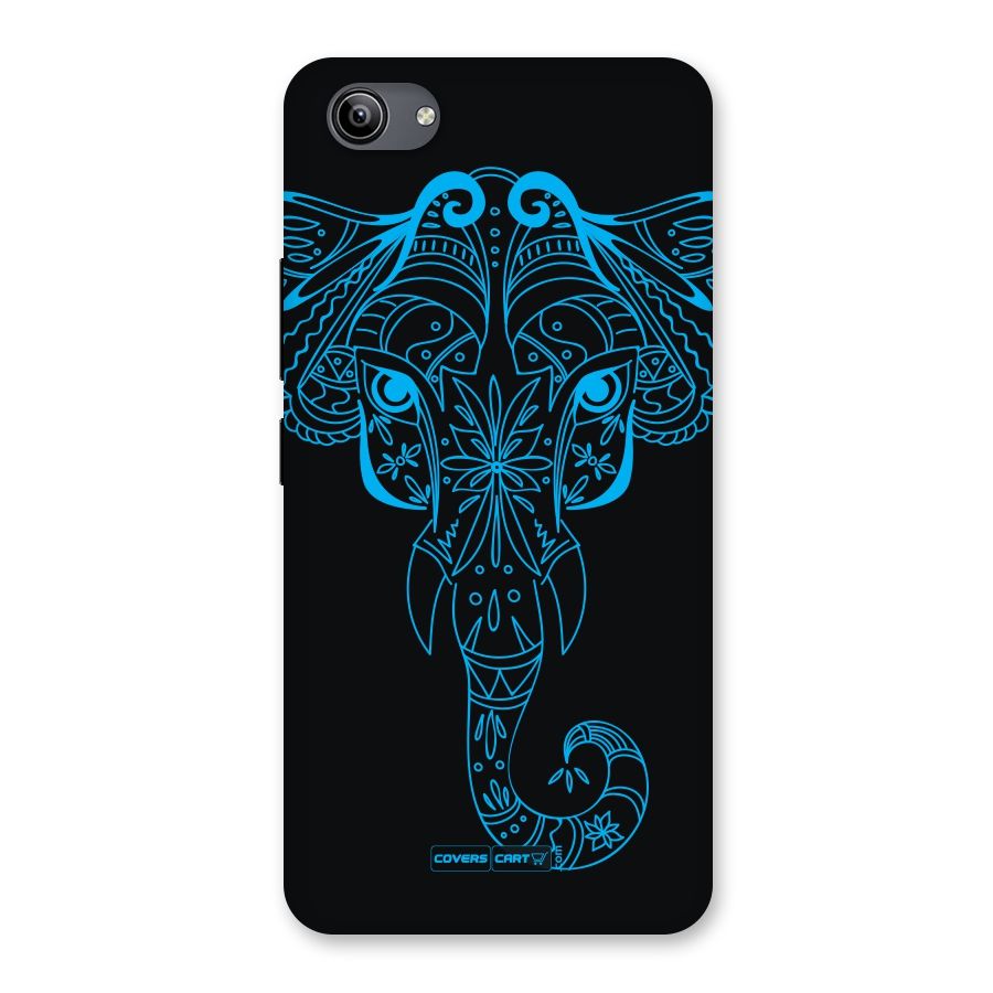 Blue Elephant Ethnic Back Case for Vivo Y81i