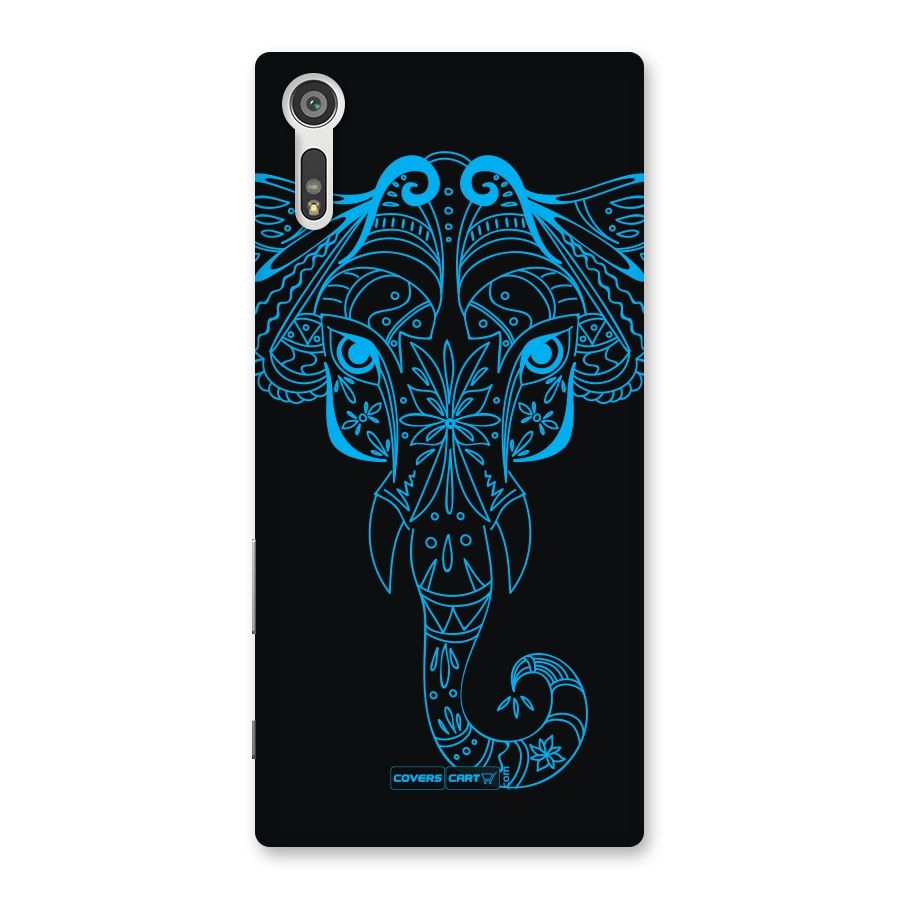 Blue Elephant Ethnic Back Case for Xperia XZ
