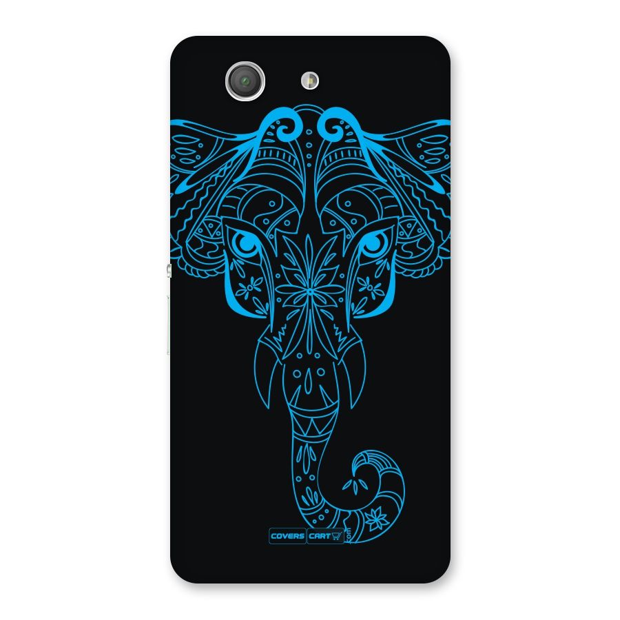 Blue Elephant Ethnic Back Case for Xperia Z3 Compact