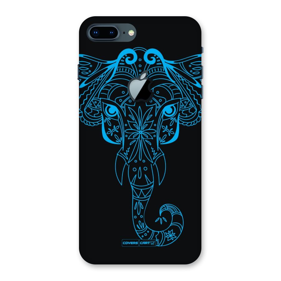 Blue Elephant Ethnic Back Case for iPhone 7 Plus Apple Cut