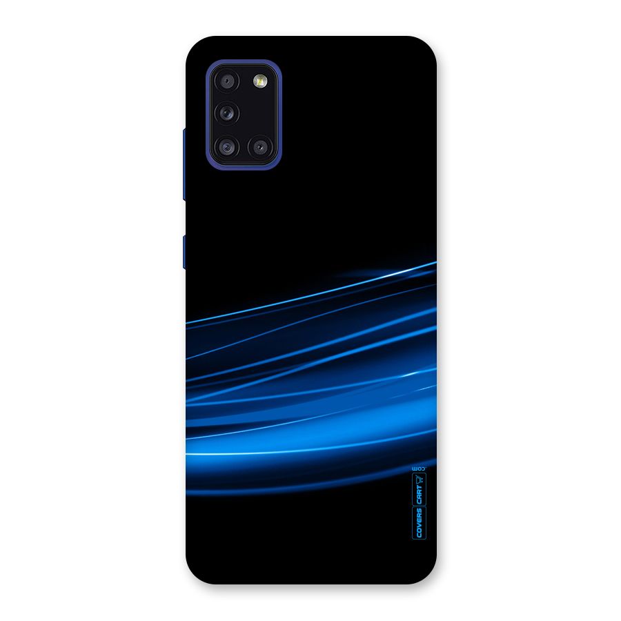 Blue Flow Back Case for Galaxy A31