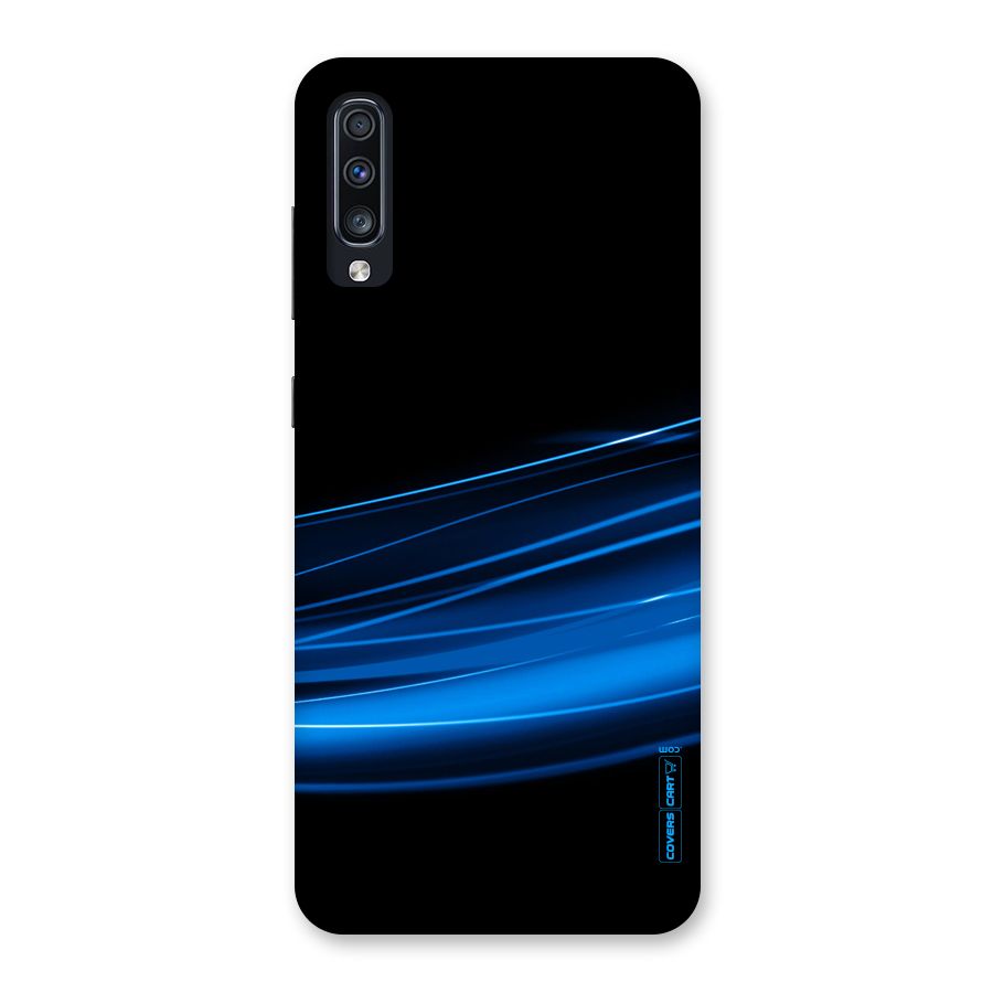 Blue Flow Back Case for Galaxy A70