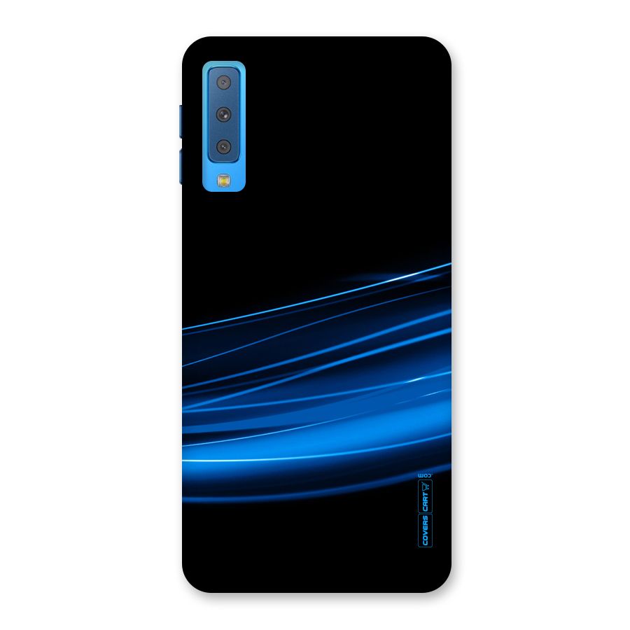 Blue Flow Back Case for Galaxy A7 (2018)