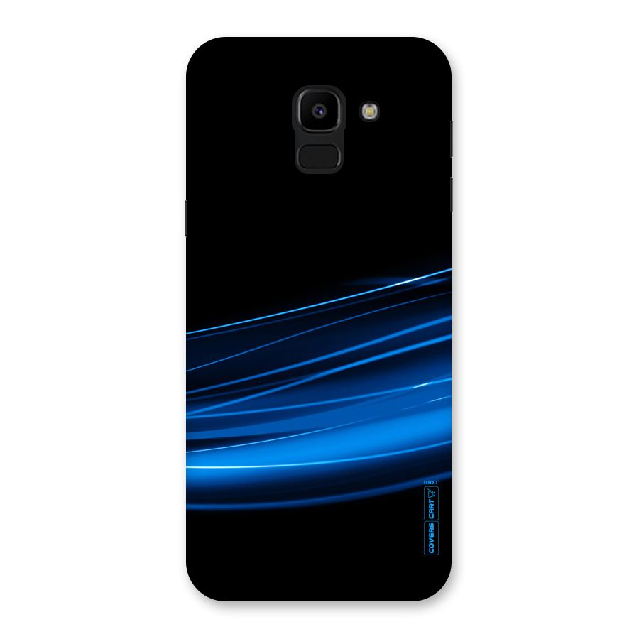 Blue Flow Back Case for Galaxy J6
