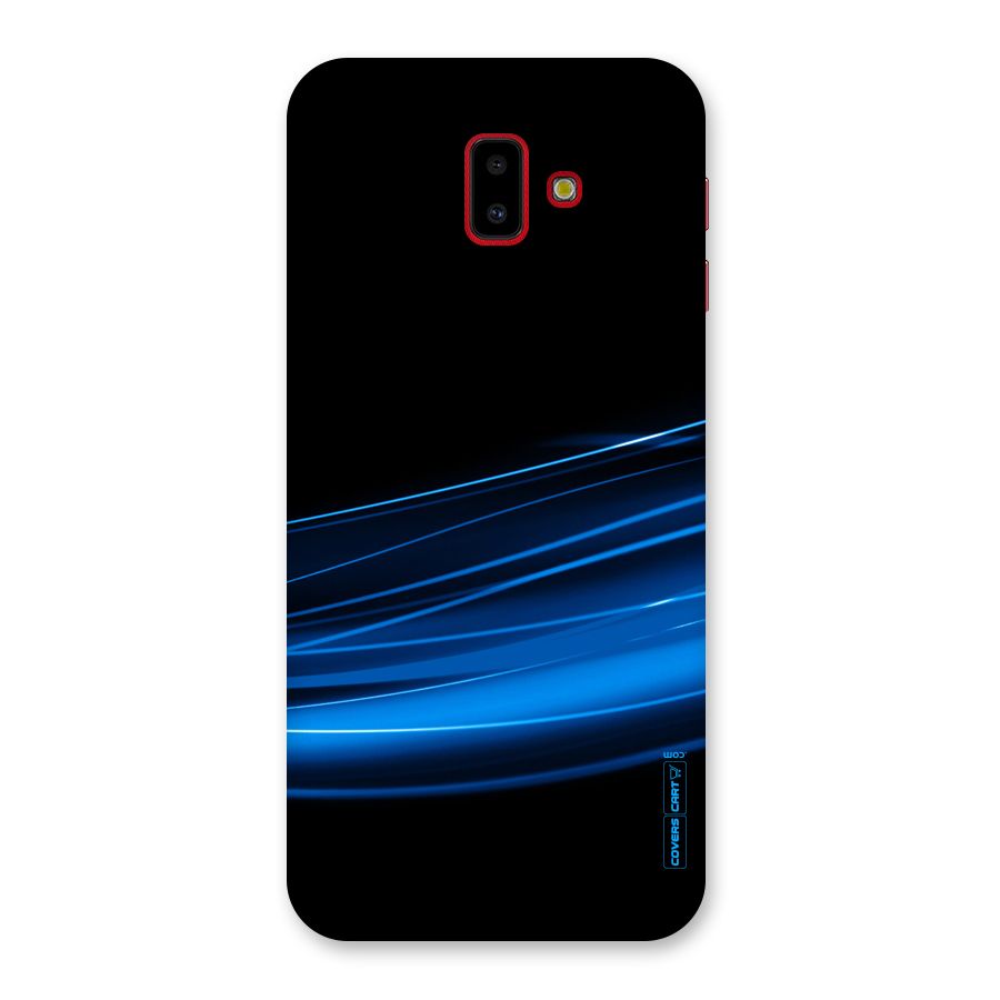 Blue Flow Back Case for Galaxy J6 Plus