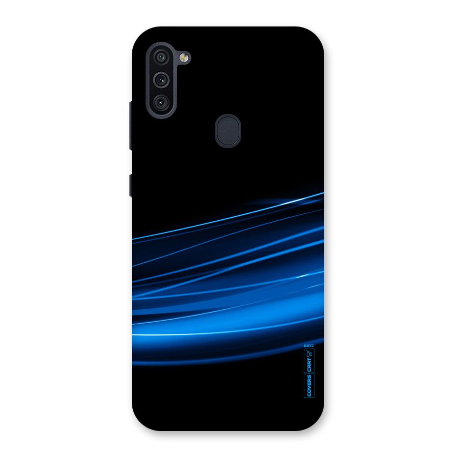 Blue Flow Back Case for Galaxy M11