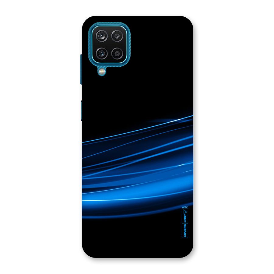 Blue Flow Back Case for Galaxy M12