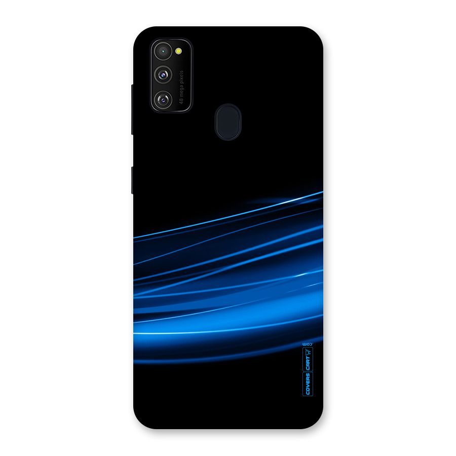 Blue Flow Back Case for Galaxy M30s