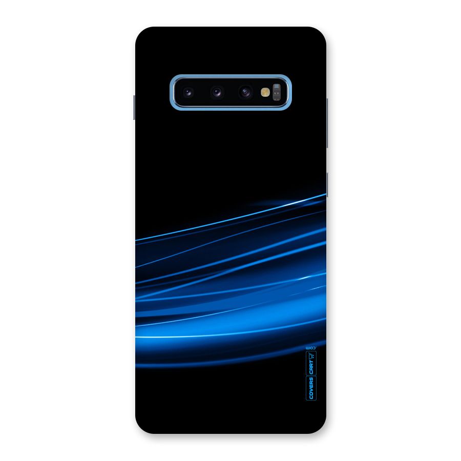 Blue Flow Back Case for Galaxy S10 Plus