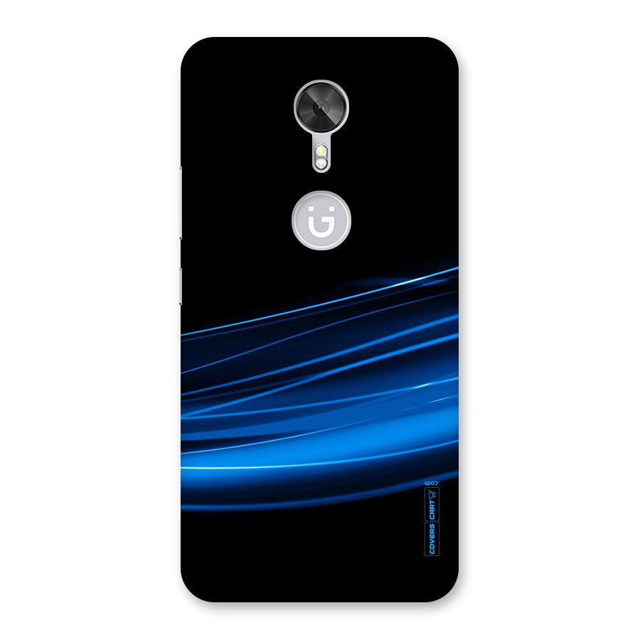 Blue Flow Back Case for Gionee A1