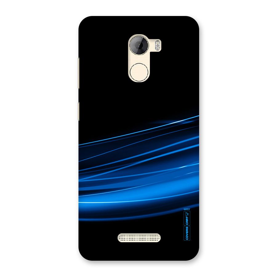 Blue Flow Back Case for Gionee A1 LIte