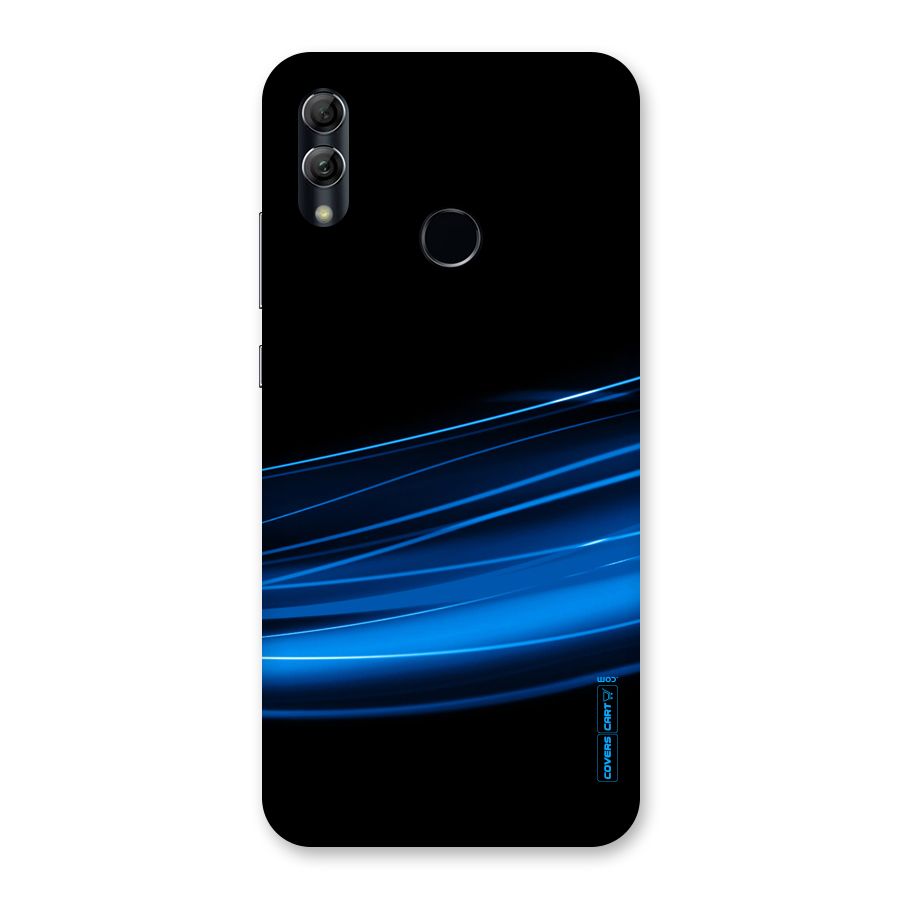 Blue Flow Back Case for Honor 10 Lite