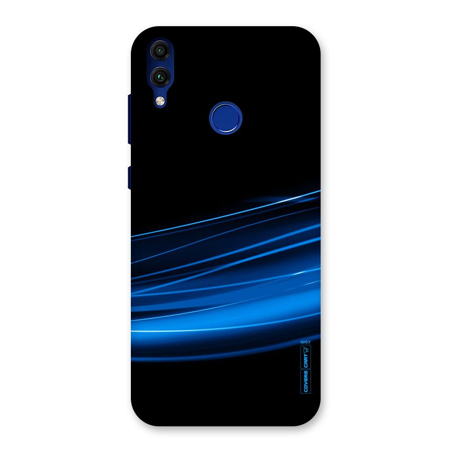 Blue Flow Back Case for Honor 8C