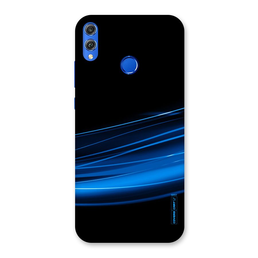 Blue Flow Back Case for Honor 8X