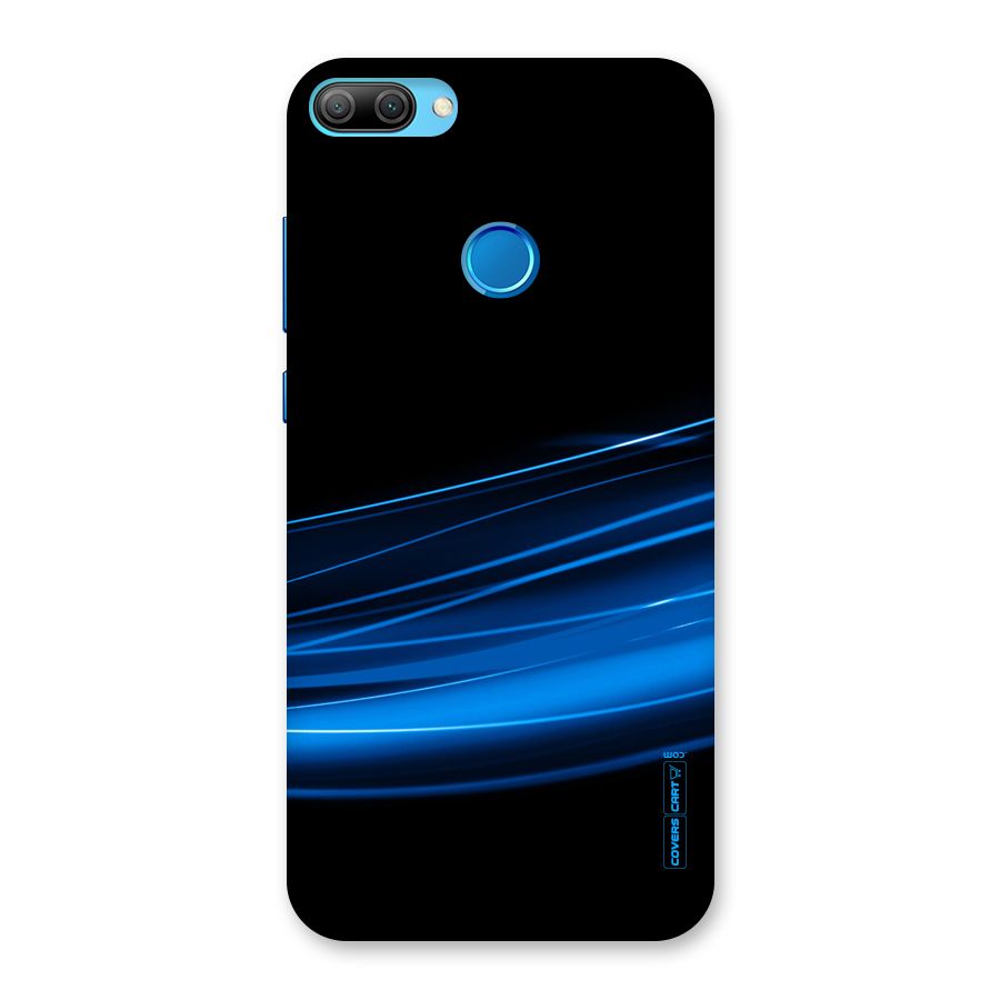 Blue Flow Back Case for Honor 9N