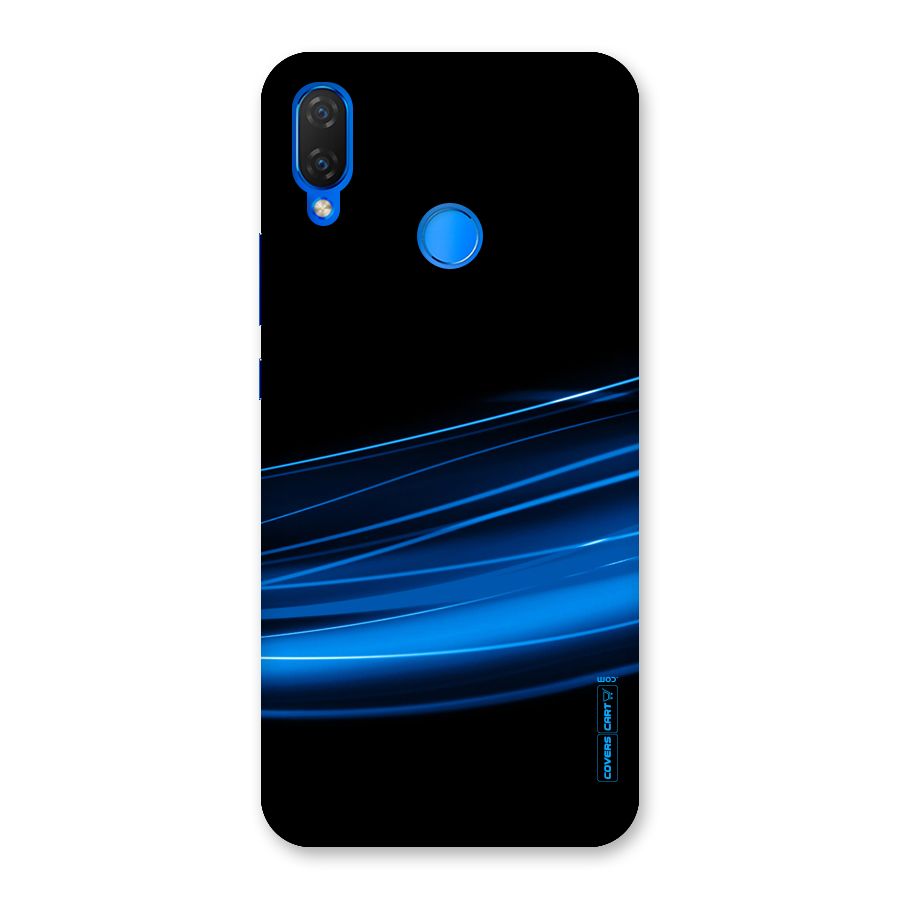 Blue Flow Back Case for Huawei P Smart+