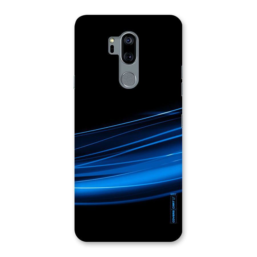 Blue Flow Back Case for LG G7