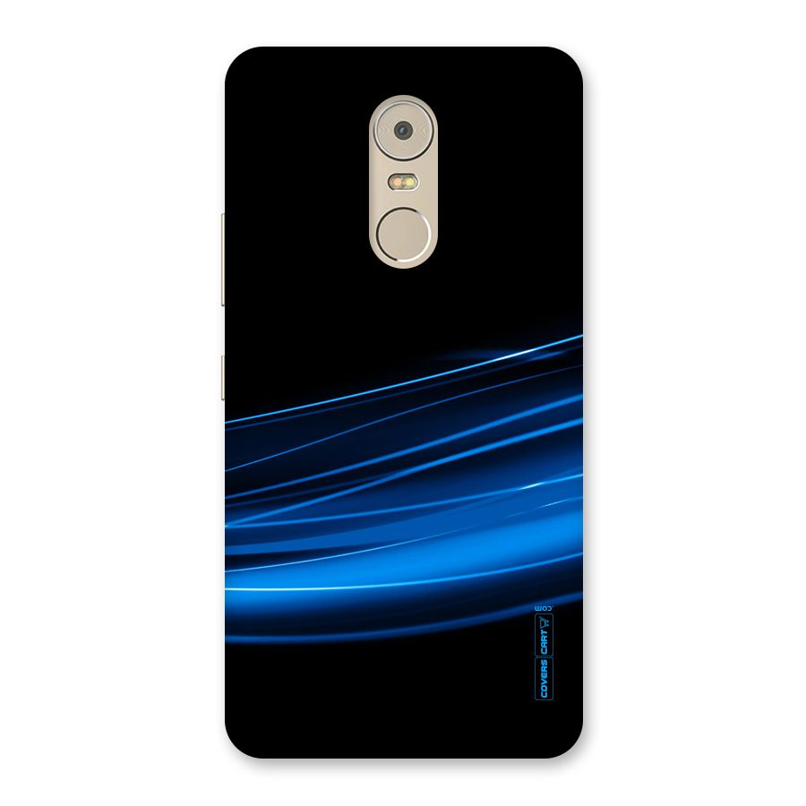 Blue Flow Back Case for Lenovo K6 Note