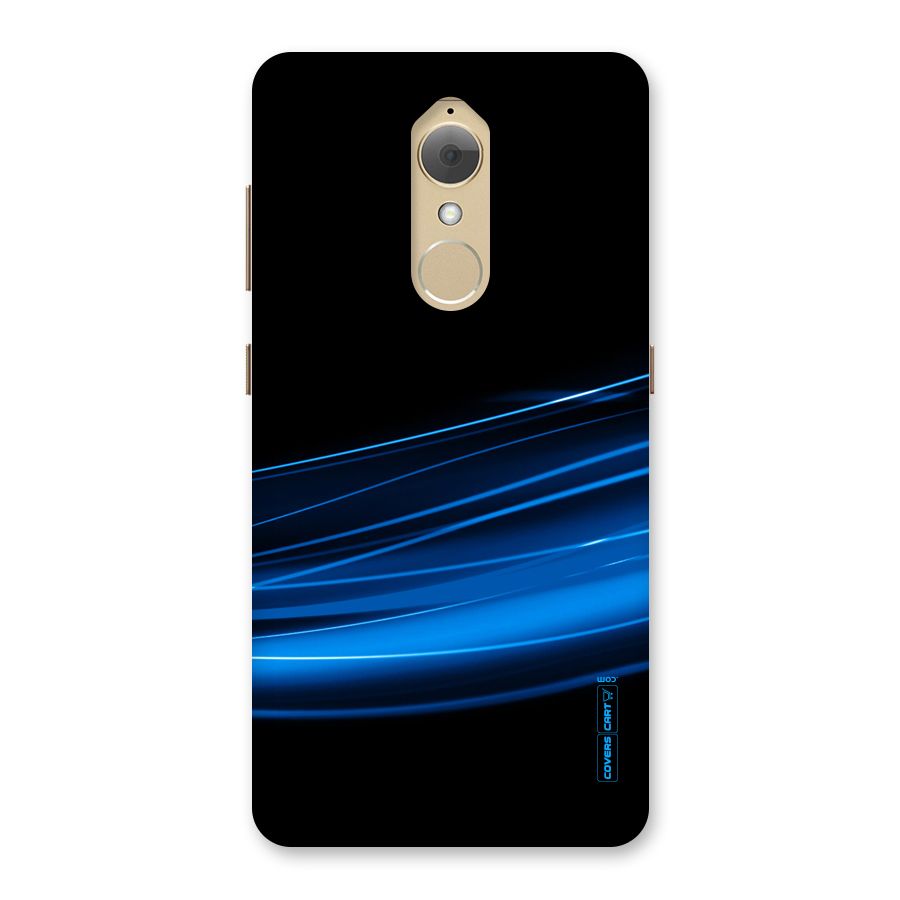 Blue Flow Back Case for Lenovo K8