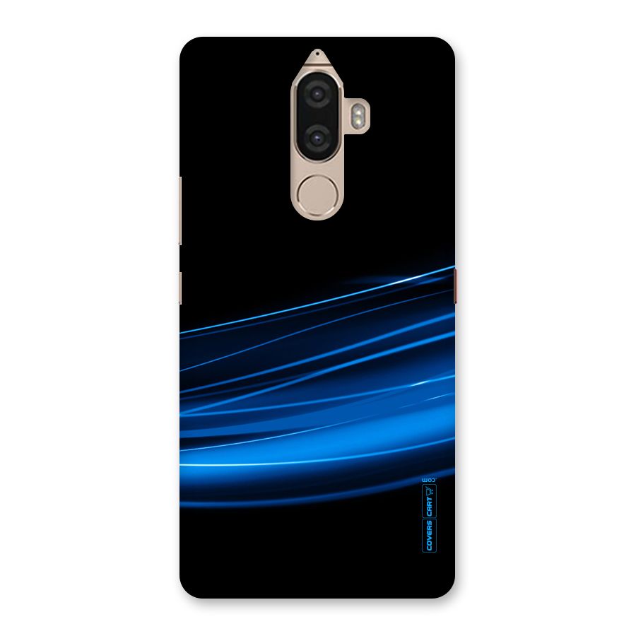 Blue Flow Back Case for Lenovo K8 Note