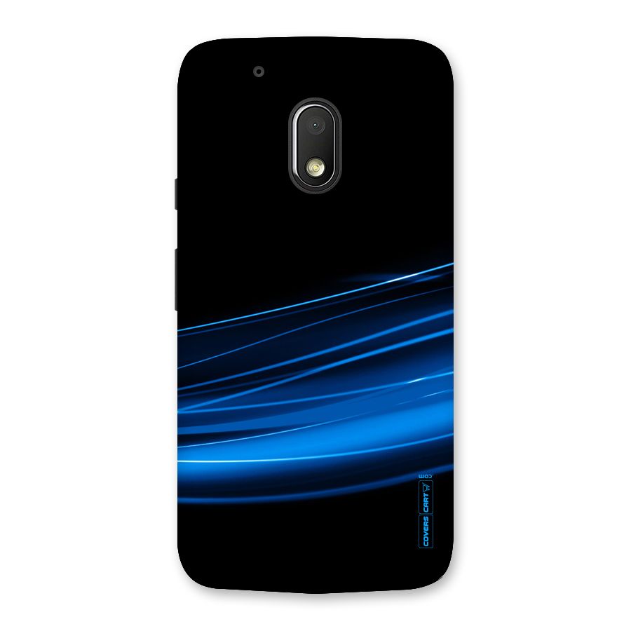 Blue Flow Back Case for Moto G4 Play