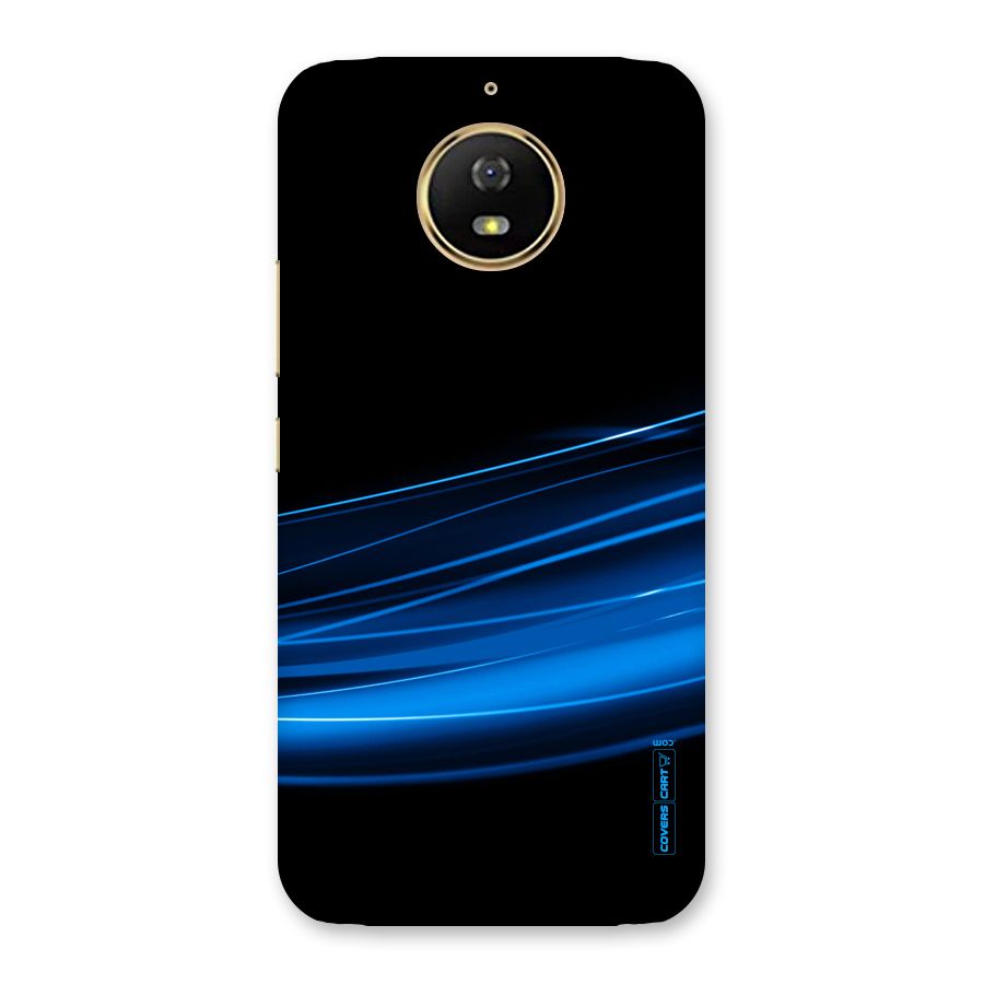Blue Flow Back Case for Moto G5s