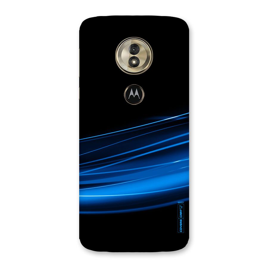 Blue Flow Back Case for Moto G6 Play