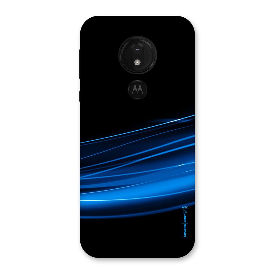 Blue Flow Back Case for Moto G7 Power