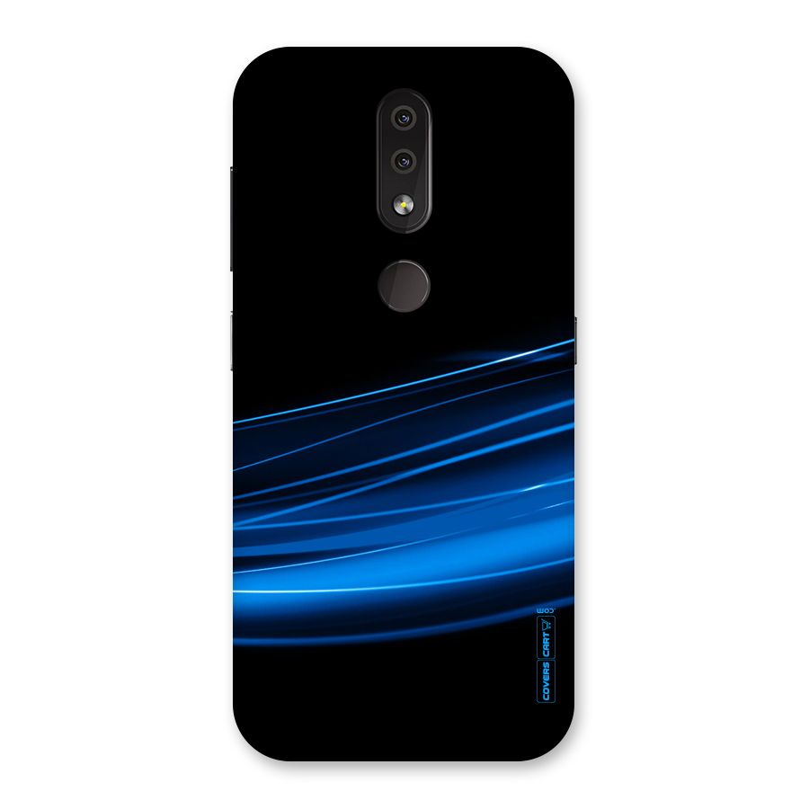 Blue Flow Back Case for Nokia 4.2