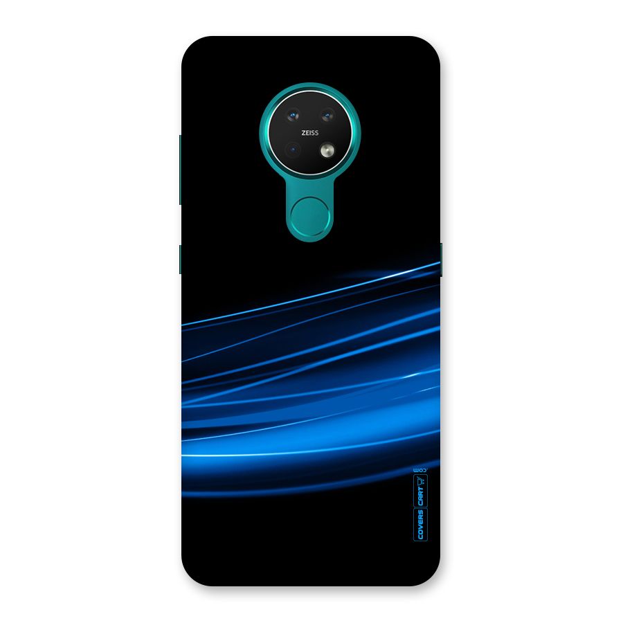 Blue Flow Back Case for Nokia 7.2