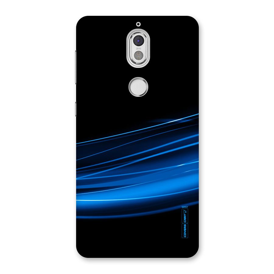 Blue Flow Back Case for Nokia 7