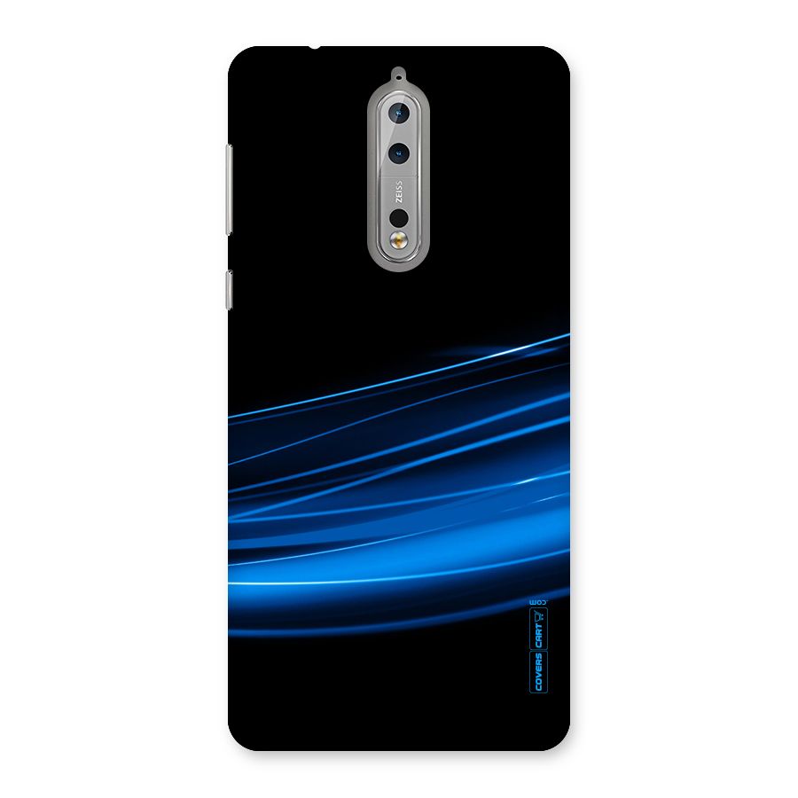 Blue Flow Back Case for Nokia 8