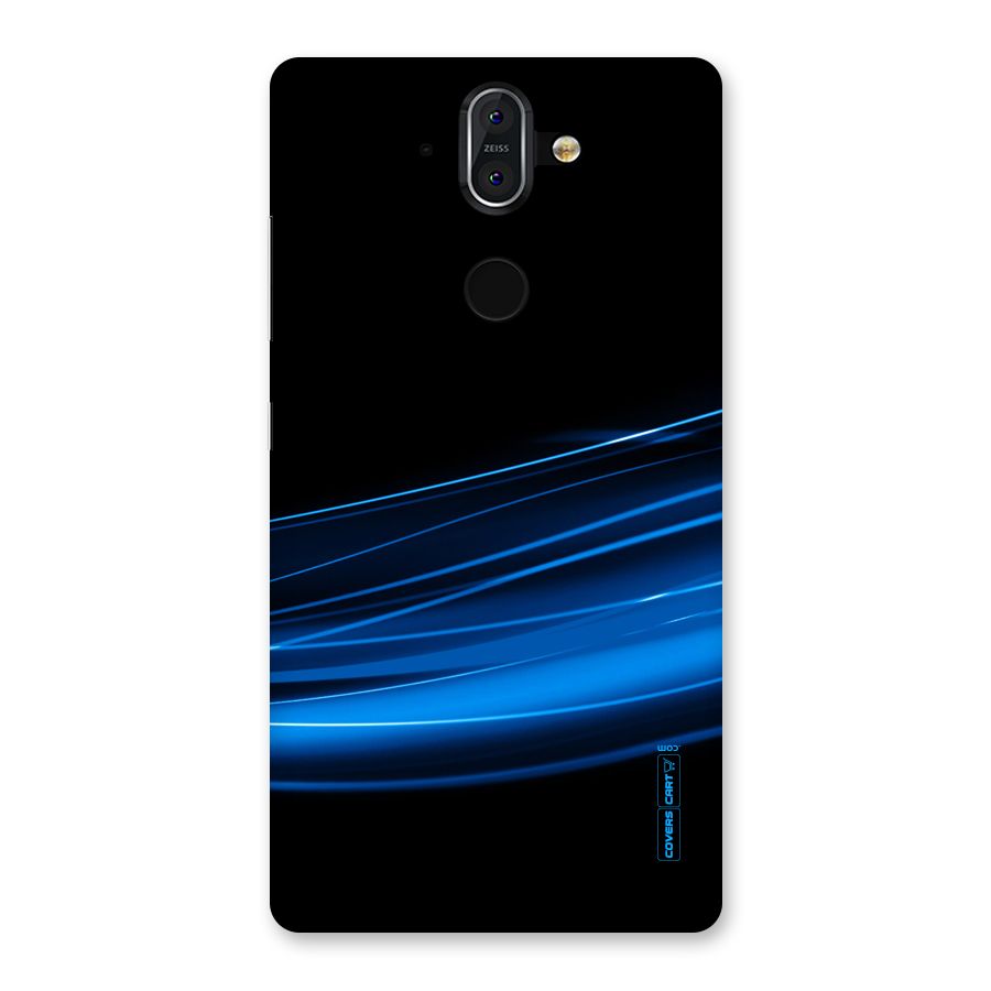 Blue Flow Back Case for Nokia 8 Sirocco